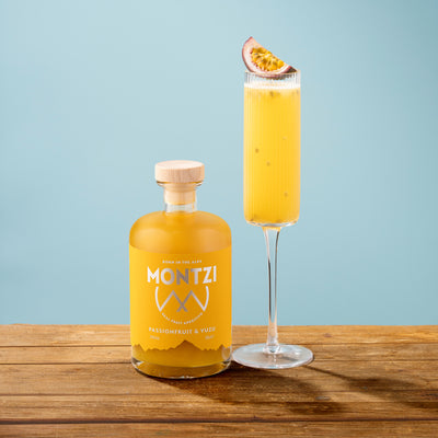 Passion Fruit & Yuzu Fizz