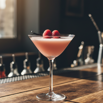 MONTZI Raspberry & Vanilla Martini