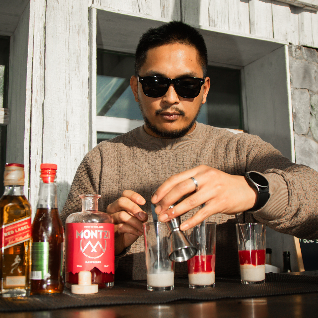 MONTZI Raspberry Aperitivo
